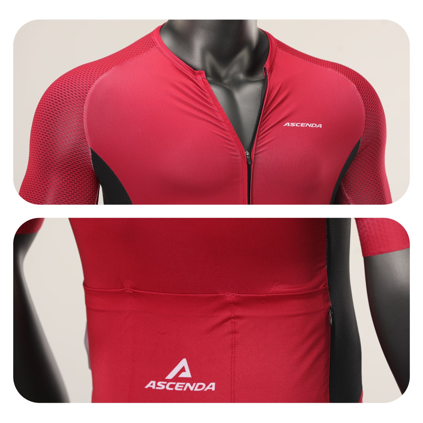Aero Fit Jersey - Pinnacle Red